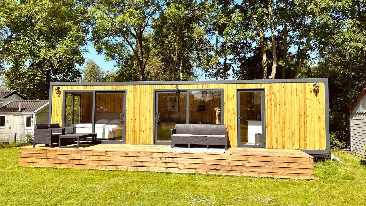 Luxe Tiny House Bij Het Leekstermeer Matsloot エクステリア 写真