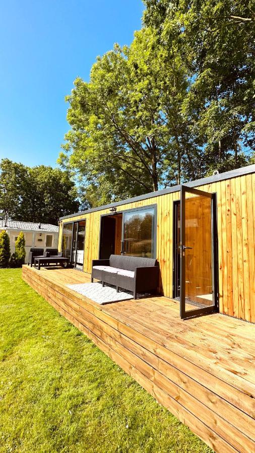 Luxe Tiny House Bij Het Leekstermeer Matsloot エクステリア 写真