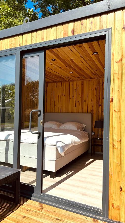 Luxe Tiny House Bij Het Leekstermeer Matsloot エクステリア 写真